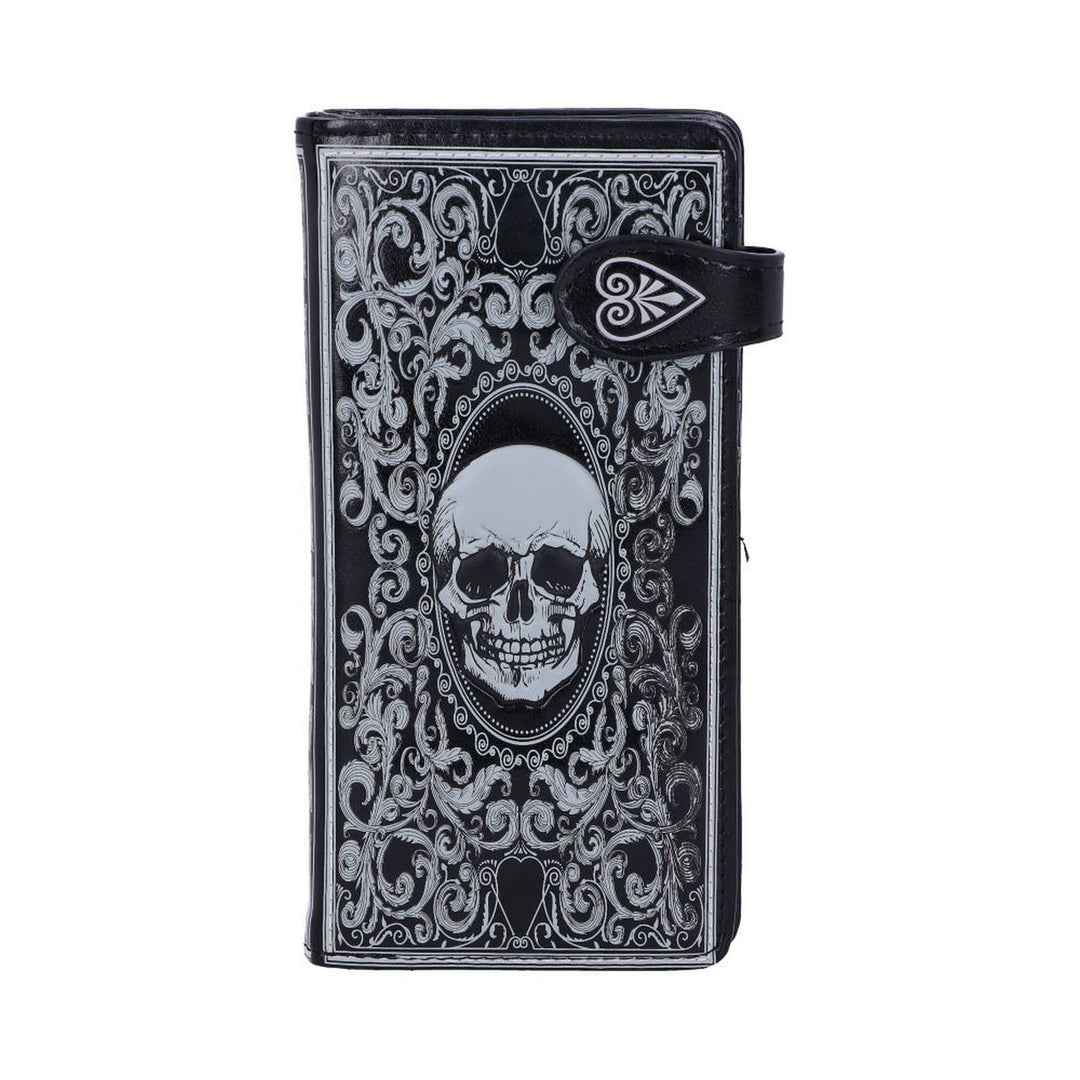 Skull Tarot Card Purse Embossed Wallet C3550J7