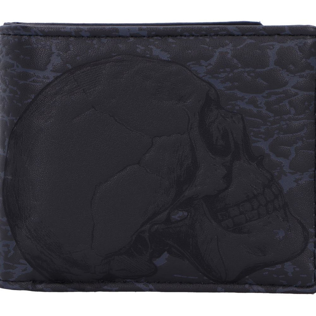 Memento Mori Skull Embossed Wallet C4265M8