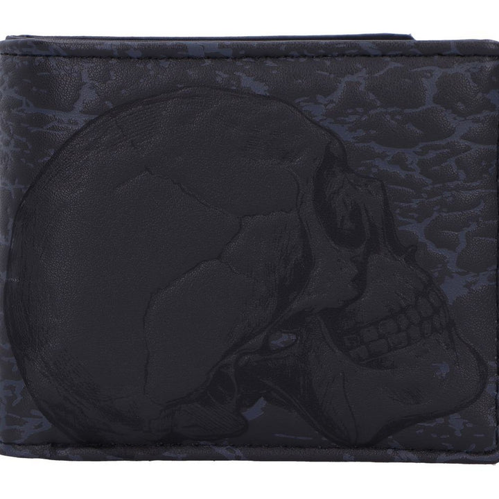Memento Mori Skull Embossed Wallet C4265M8