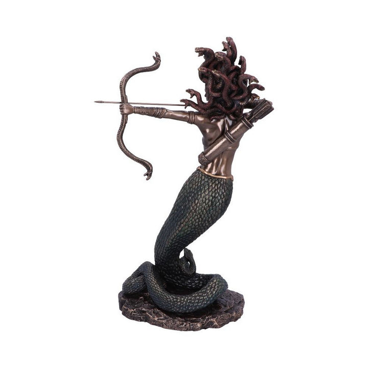 Bronze Mythological Medusa's Wrath Figurine 36cm C5444T1