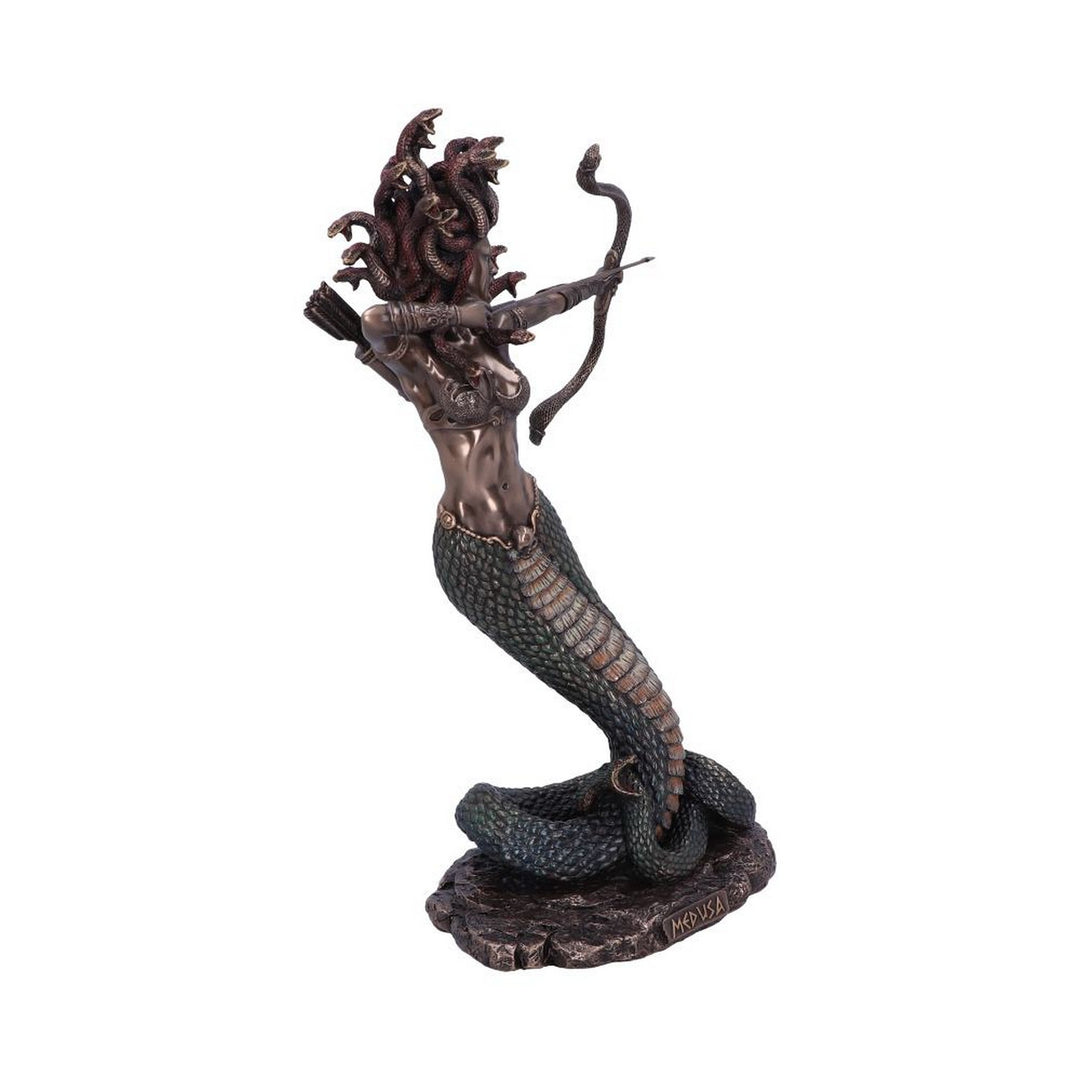 Bronze Mythological Medusa's Wrath Figurine 36cm C5444T1