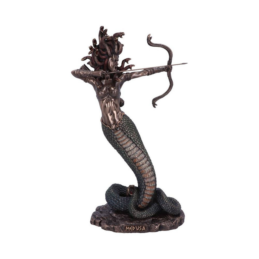 Bronze Mythological Medusa's Wrath Figurine 36cm C5444T1
