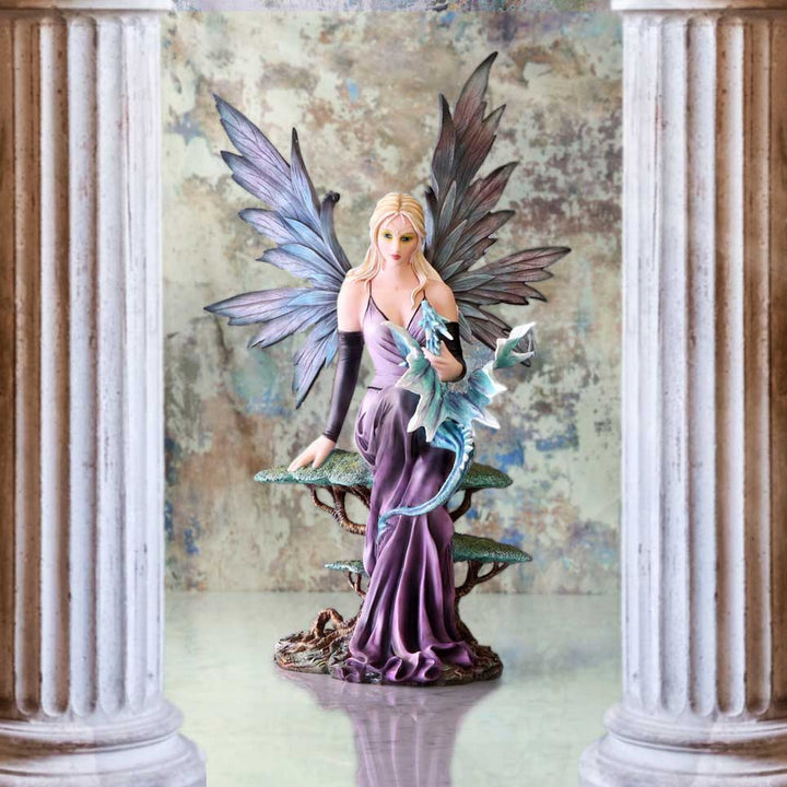 Spring Fairy with Dragon Figurine 56cm C5814U1