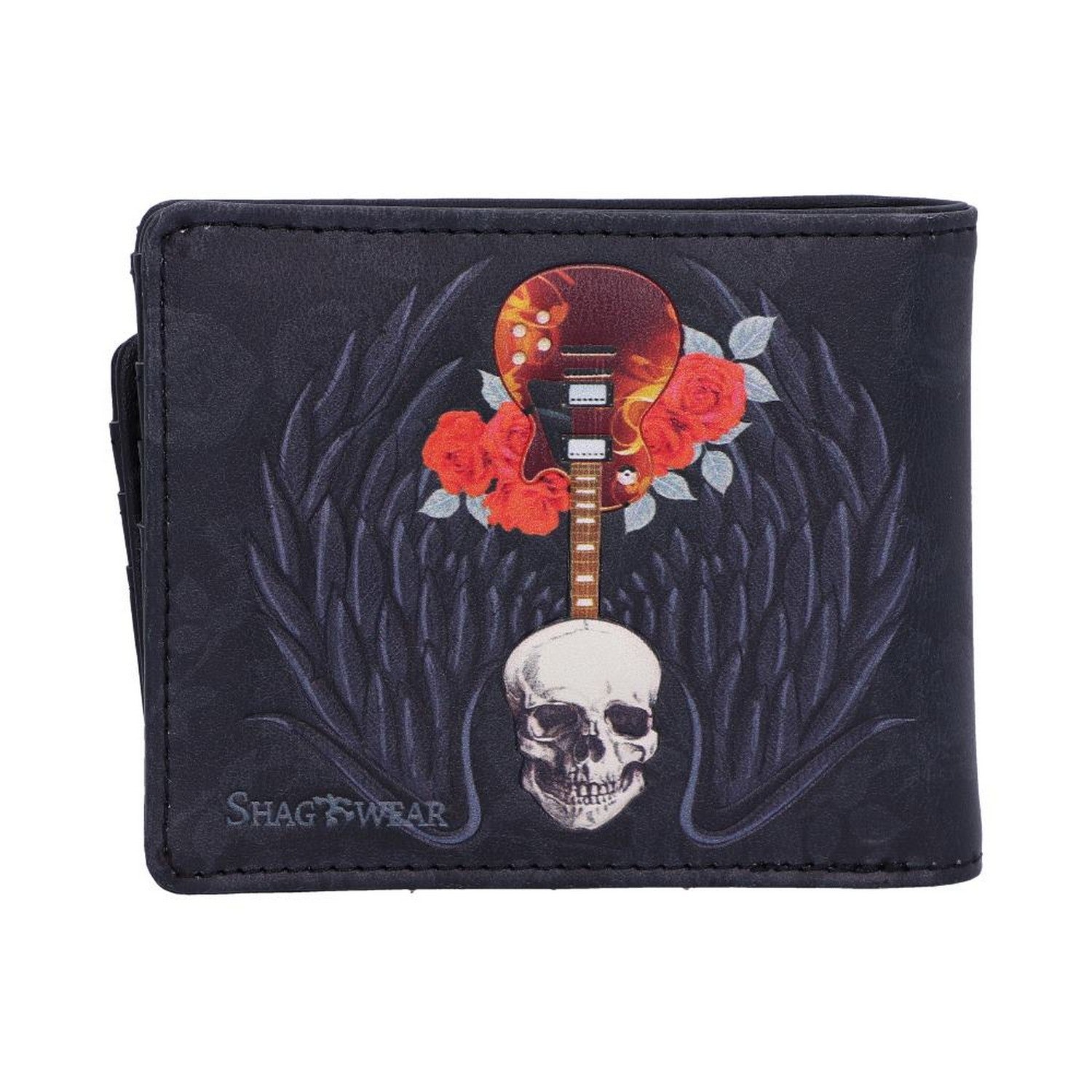 Rock and Roses Gothic Skull Wallet C6574Y3