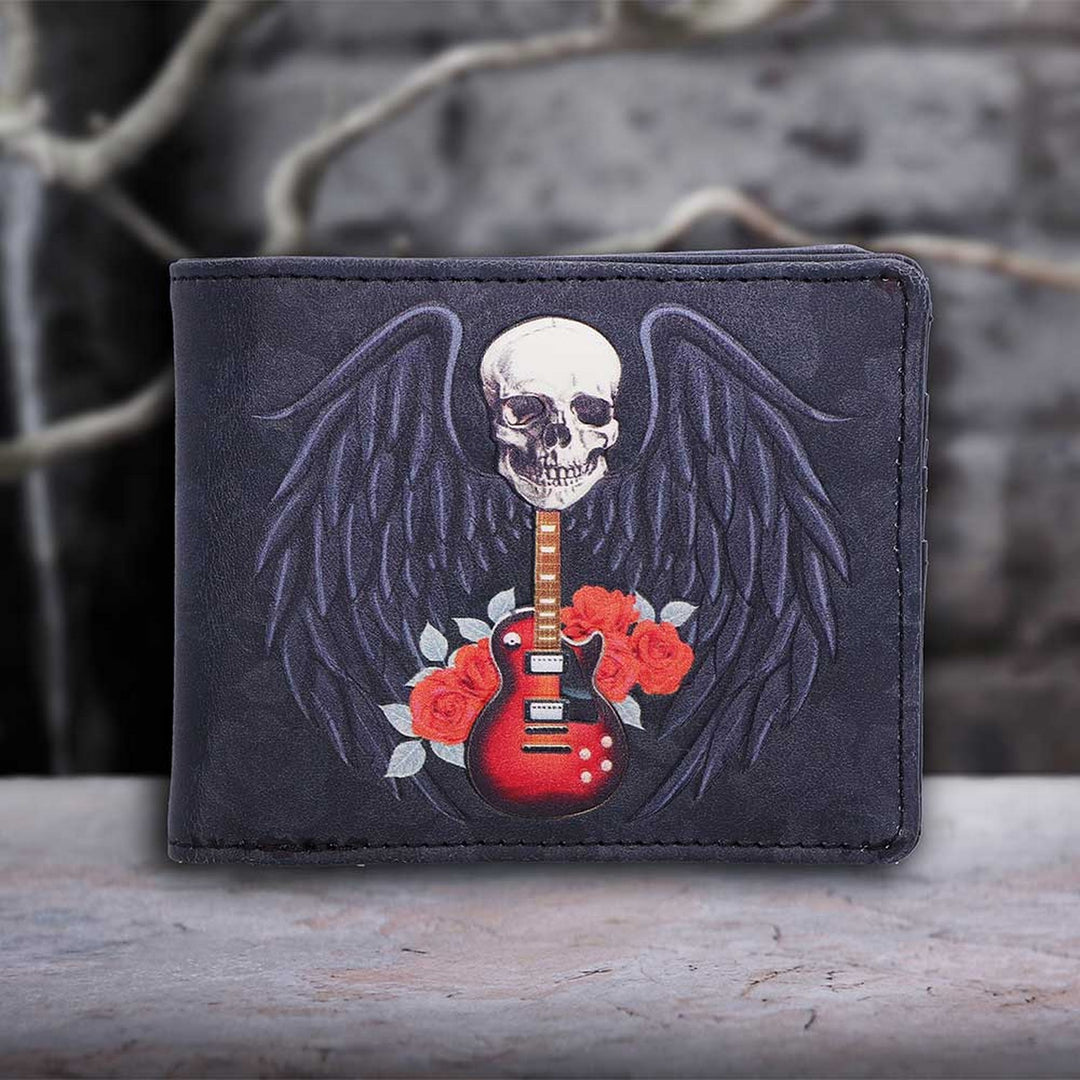 Rock and Roses Gothic Skull Wallet C6574Y3