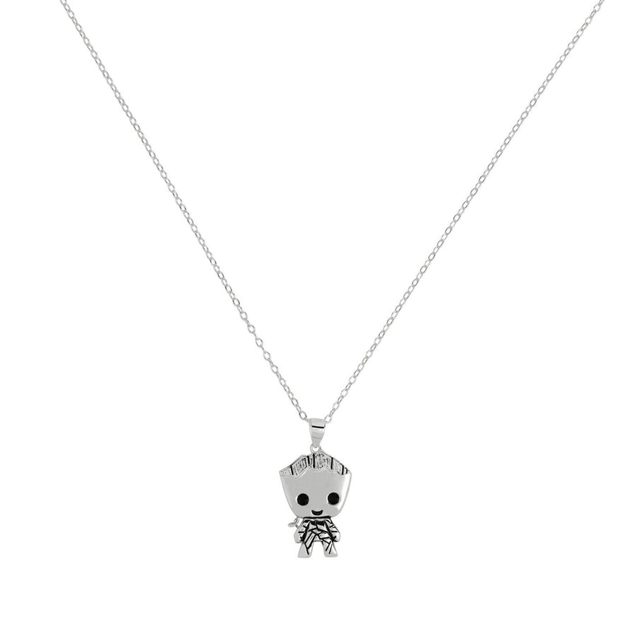 Marvel Sterling Silver Groot Charm Necklace C904564SRHL-P PH