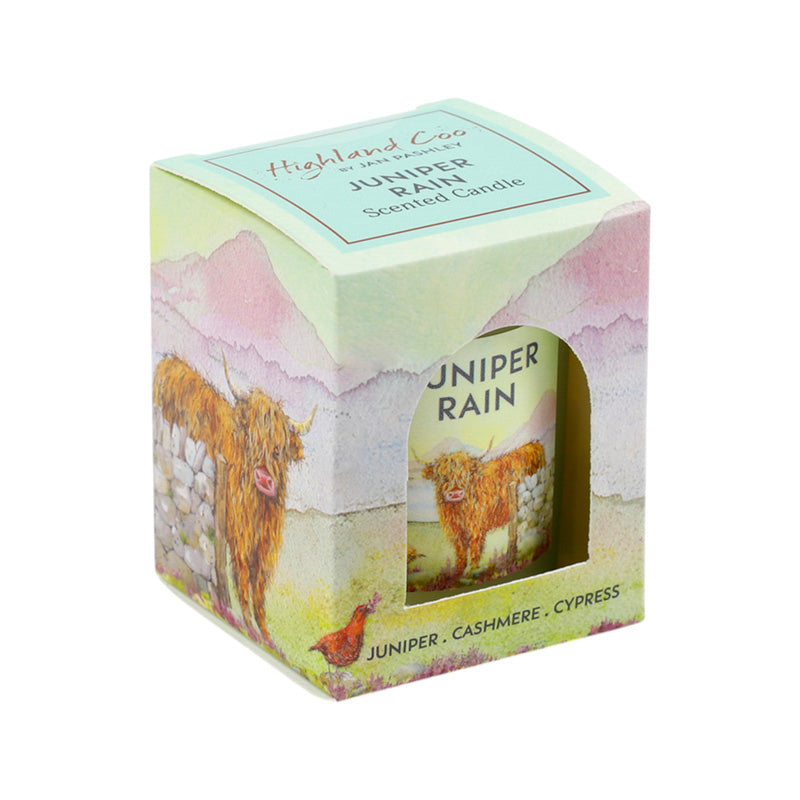 Jan Pashley Highland Coo Cow Votive Scented Candle CAND112