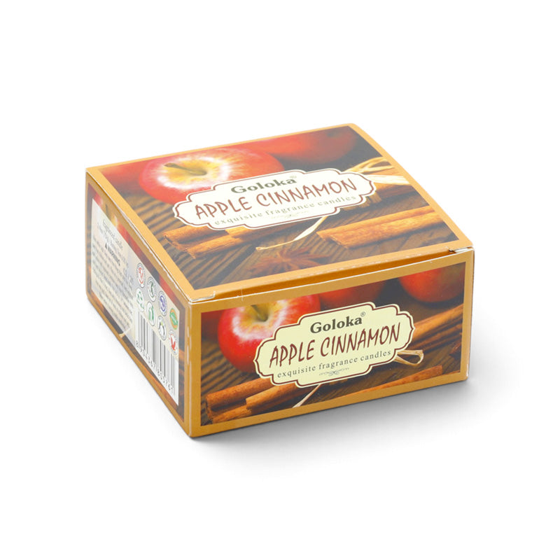 Goloka Apple Cinnamon Wax Candle Tin CAND113