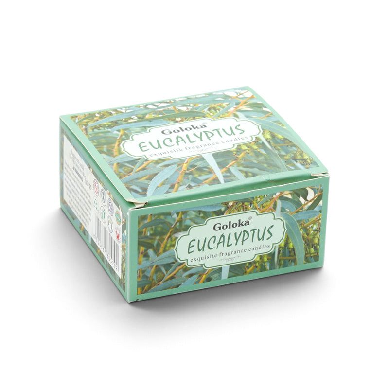 Goloka Eucalyptus Wax Candle Tin CAND114