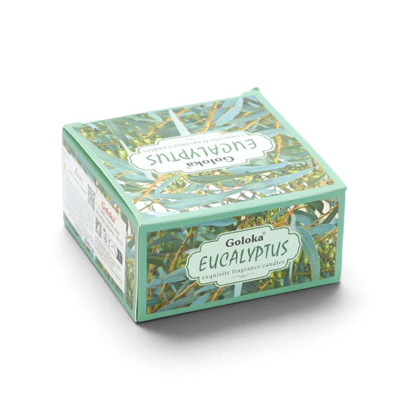Goloka Eucalyptus Wax Candle Tin CAND114