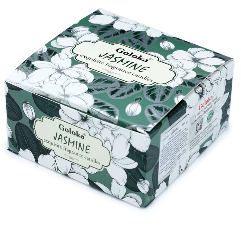 Goloka Jasmine Wax Candle Tin CAND94