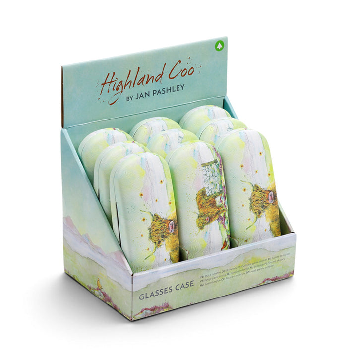 Glasses/Sunglasses Case Jan Pashley Highland Coo CASE93
