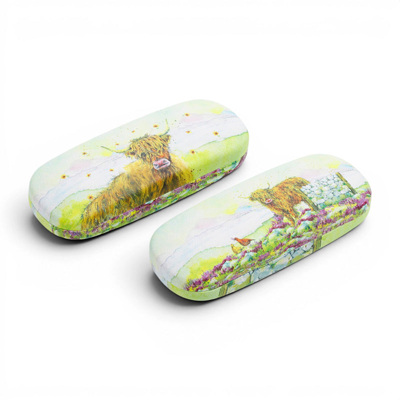 Glasses/Sunglasses Case Jan Pashley Highland Coo CASE93