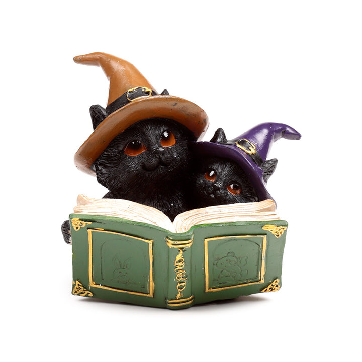 Witches Magical Black Cat Spell Book CAT202
