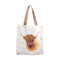 Jan Pashley Highland Coo Cow Reusable Tote Bag CBAG126