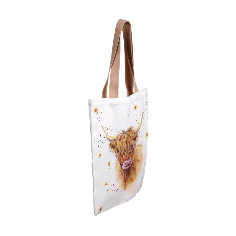 Jan Pashley Highland Coo Cow Reusable Tote Bag CBAG126