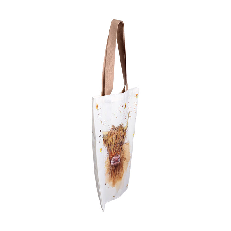 Jan Pashley Highland Coo Cow Reusable Tote Bag CBAG126