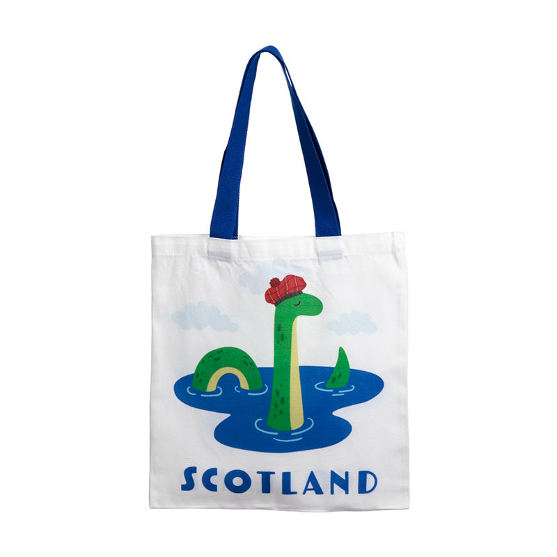 Scotland Souvenir Nessie Reusable Tote Bag CBAG129