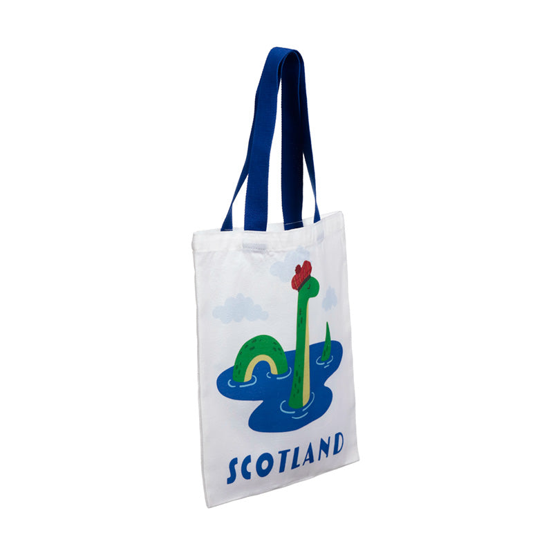 Scotland Souvenir Nessie Reusable Tote Bag CBAG129