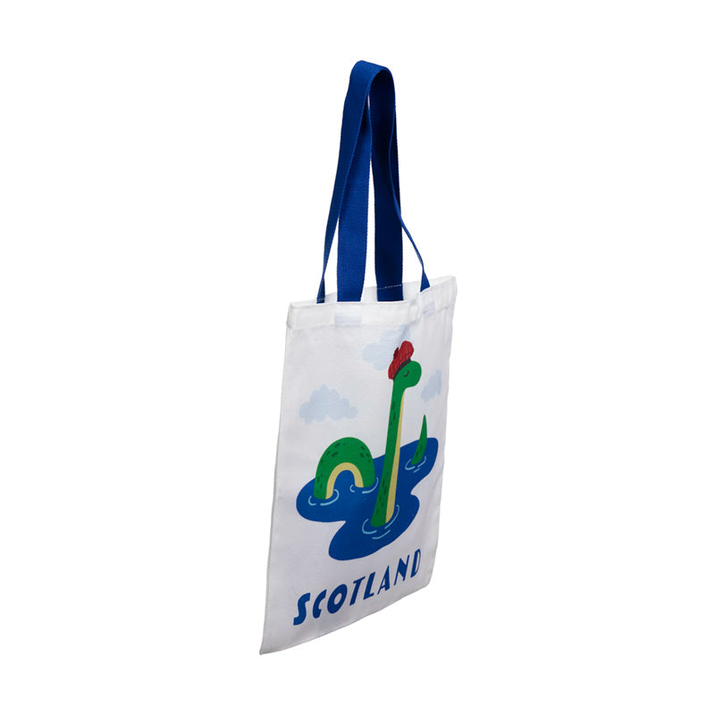 Scotland Souvenir Nessie Reusable Tote Bag CBAG129