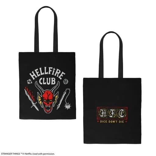 Stranger Things Tote Bag Hellfire Club CR2385