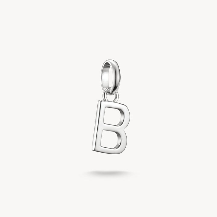 Thomas Sabo Charm Club Charming Connect Sterling Silver Letter B Charm CC1208-001-21