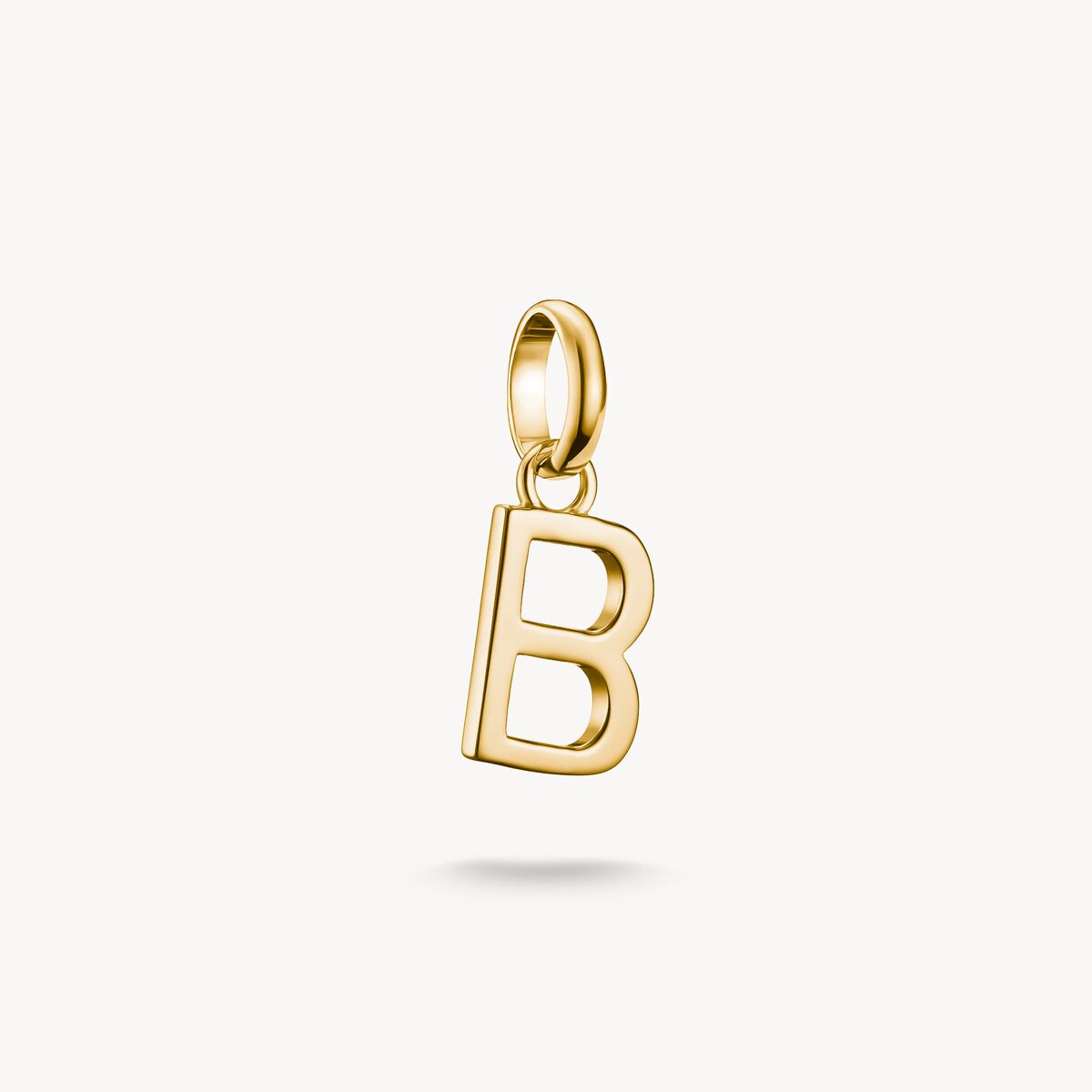 Thomas Sabo Charm Club Charming Connect Gold Plated Letter B Charm CC1208-413-39