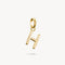 Thomas Sabo Charm Club Charming Connect Gold Plated Letter H Charm CC1214-413-39