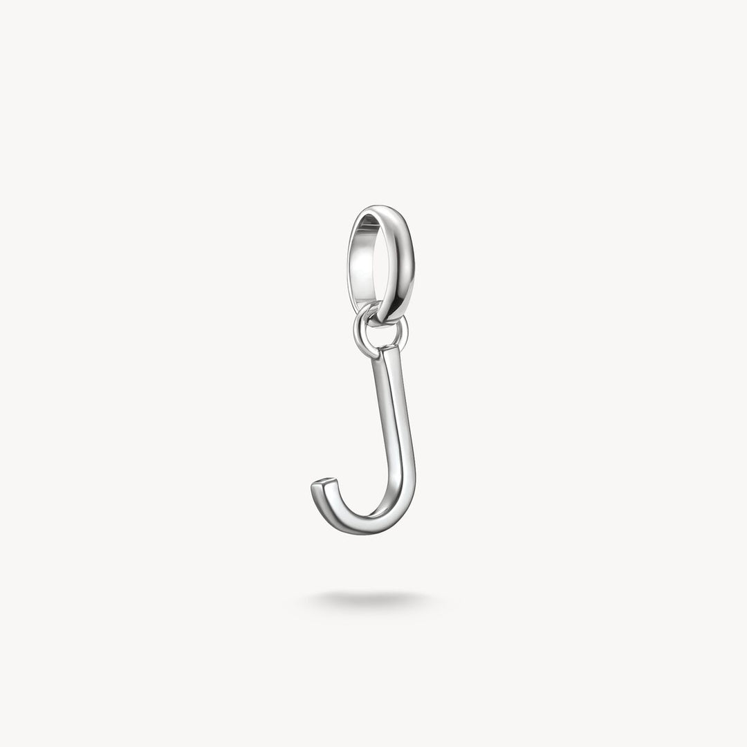 Thomas Sabo Charm Club Charming Connect Sterling Silver Letter J Charm CC1216-001-21