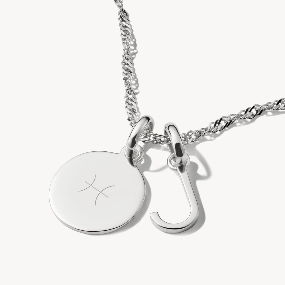Thomas Sabo Charm Club Charming Connect Sterling Silver Letter J Charm CC1216-001-21