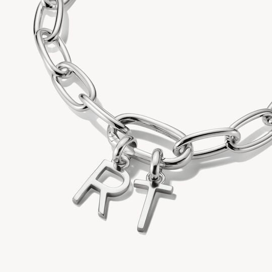 Thomas Sabo Charm Club Charming Connect Sterling Silver Letter T Charm CC1226-001-21