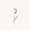 Thomas Sabo Charm Club Charming Connect Sterling Silver Letter V Charm CC1228-001-21