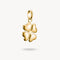 Thomas Sabo Charm Club Charming Connect Gold Plated Lucky Clover In 3D Charm CC1236-413-39