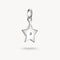 Thomas Sabo Charm Club Charming Connect Sterling Silver Star With Stone Charm CC1238-051-14