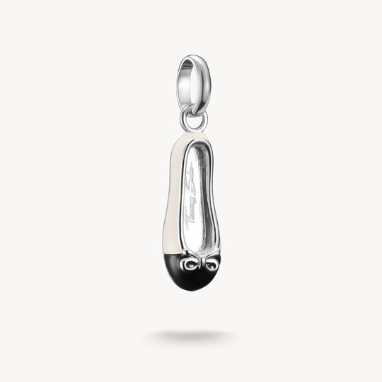 Thomas Sabo Charm Club Charming Connect Sterling Silver Cream Ballerina Pump Charm CC1245-007-14