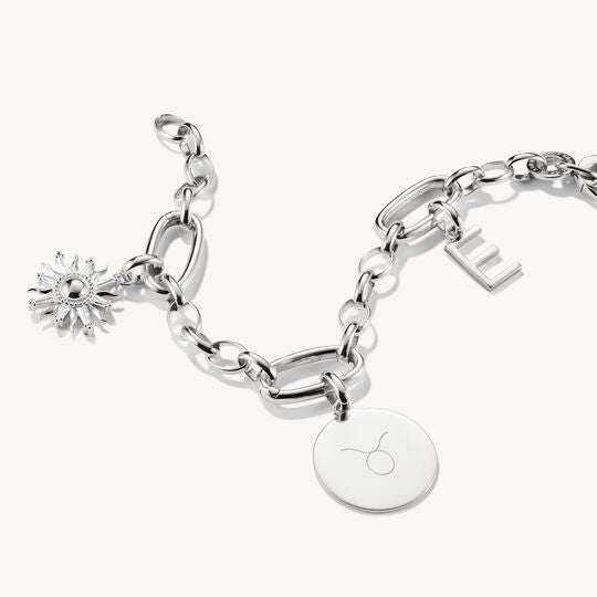 Thomas Sabo Charm Club Charming Connect Sterling Silver Large Coin Charm CC1273-001-21
