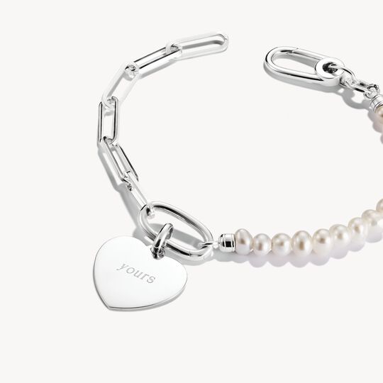 Thomas Sabo Charm Club Charming Connect Sterling Silver Big Heart Charm CC1274-001-21