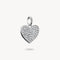 Thomas Sabo Charm Club Charming Connect Sterling Silver Pavé Heart Charm CC1277-051-14