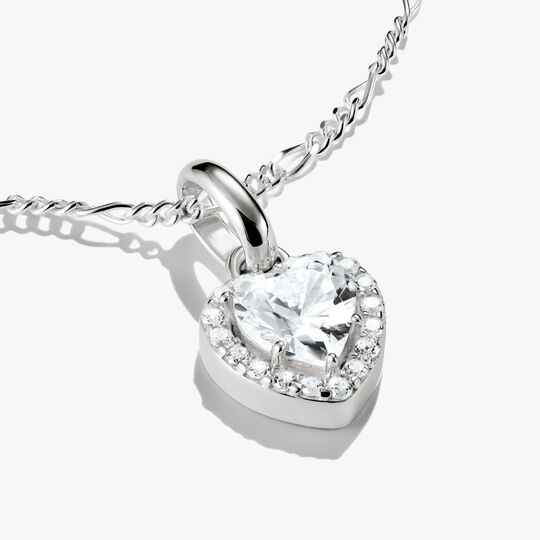 Thomas Sabo Charm Club Charming Connect Sterling Silver Heart Charm CC1278-051-14