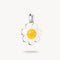 Thomas Sabo Charm Club Charming Connect Sterling Silver SMILEYWORLD®  Daisy Charm CC1291-664-4