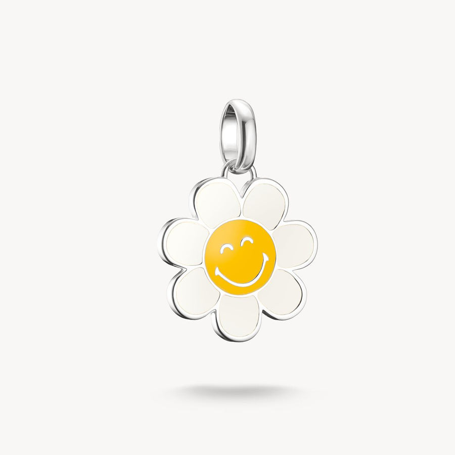 Thomas Sabo Charm Club Charming Connect Sterling Silver SMILEYWORLD®  Daisy Charm CC1291-664-4