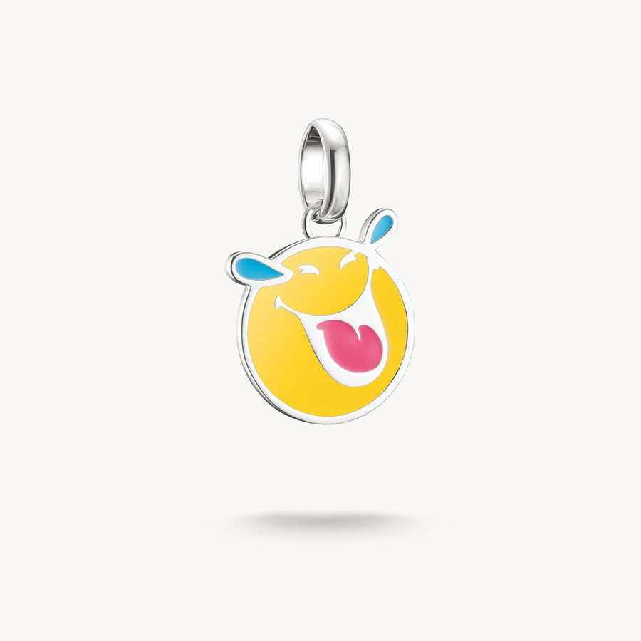Thomas Sabo Charm Club Charming Connect Sterling Silver SMILEYWORLD®  Laughing Charm CC1295-664-7