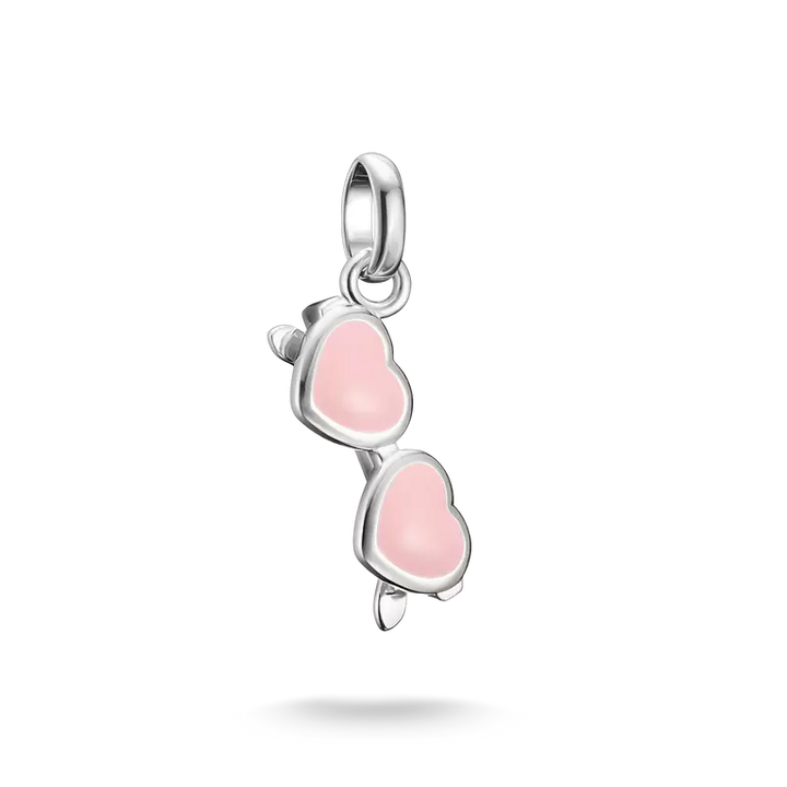 Charm Club Charming Connect Cold Enamel Pink Sunglasses Charm CC1302-007-9