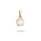 Thomas Sabo 18k Gold Plated Charm CC1334-M01-14