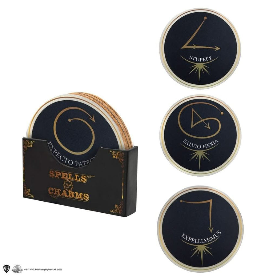 Harry Potter Set Of 4 Spell & Charms Series 1 Coasters CR4100