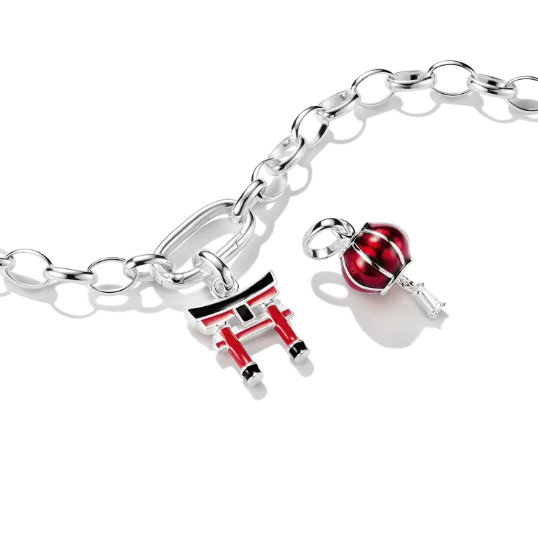 Charm Club Charming Connect Cold Enamel Tokyo Crush Torii Charm CC1342-007-10