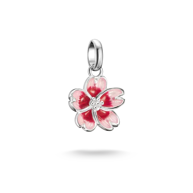 Charm Club Charming Connect Cold Enamel Tokyo Crush Cherry Blossom Charm CC1343-007-9