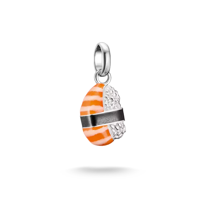 Charm Club Charming Connect Cold Enamel Tokyo Crush Orange Sushi Charm CC1344-007-7