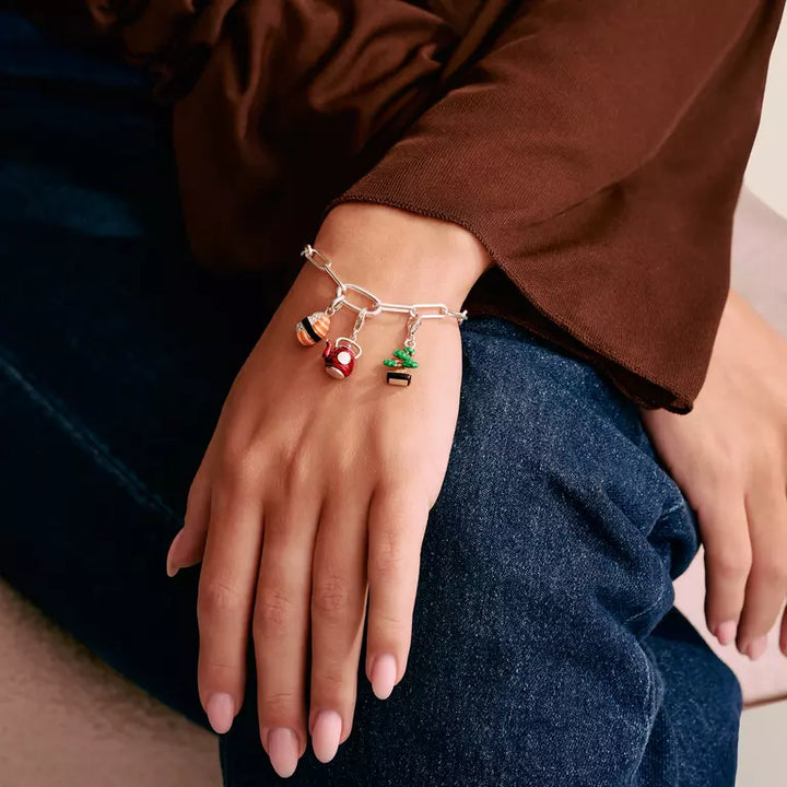 Charm Club Charming Connect Cold Enamel Tokyo Crush Orange Sushi Charm CC1344-007-7