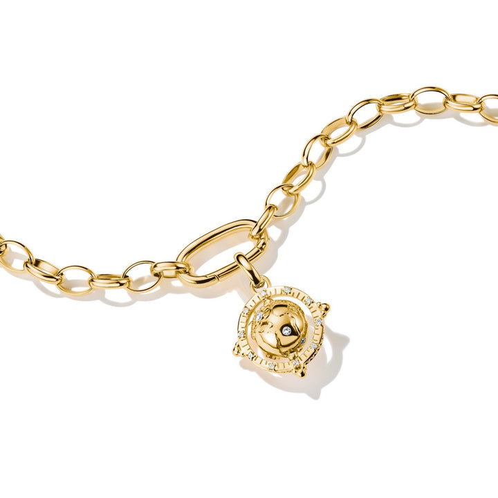 Thomas Sabo 18k Gold Plated Charm CC1348-M01-14